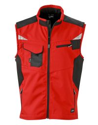 Winter Arbeitsweste in Rot